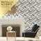 RoomMates Chevron Stripe Peel & Stick Wallpaper